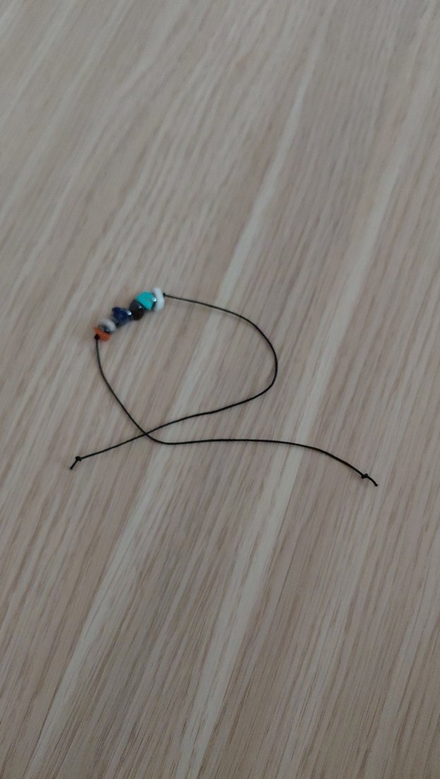 Turkuaz Boncuklu Bohem Kız Aksesuar Seti - Görsel 4