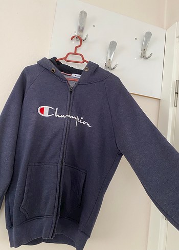 xxl Beden mavi Renk Kapüşonlu Fermuarlı Ceket