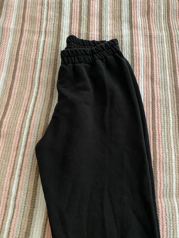 Siyah Kadın Salaş eşofman - Görsel 3