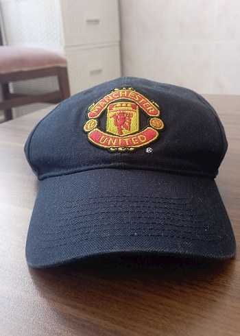 Manchester United Siyah Vintage Şapka