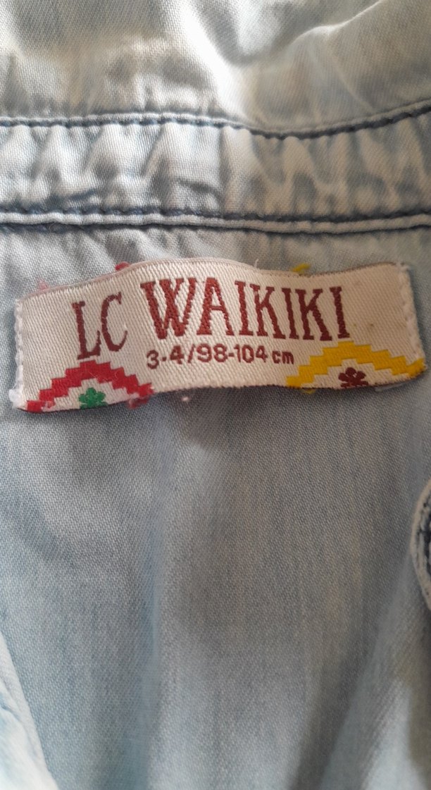 Nakışlı Bohem Kız Kot Yelek - Görsel 2