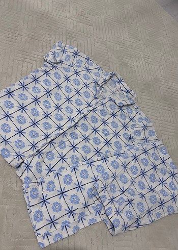 Kadın Kısa Kollu Pijama Takımı - Görsel 5