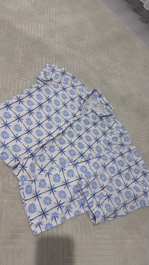 Kadın Kısa Kollu Pijama Takımı - Görsel 5