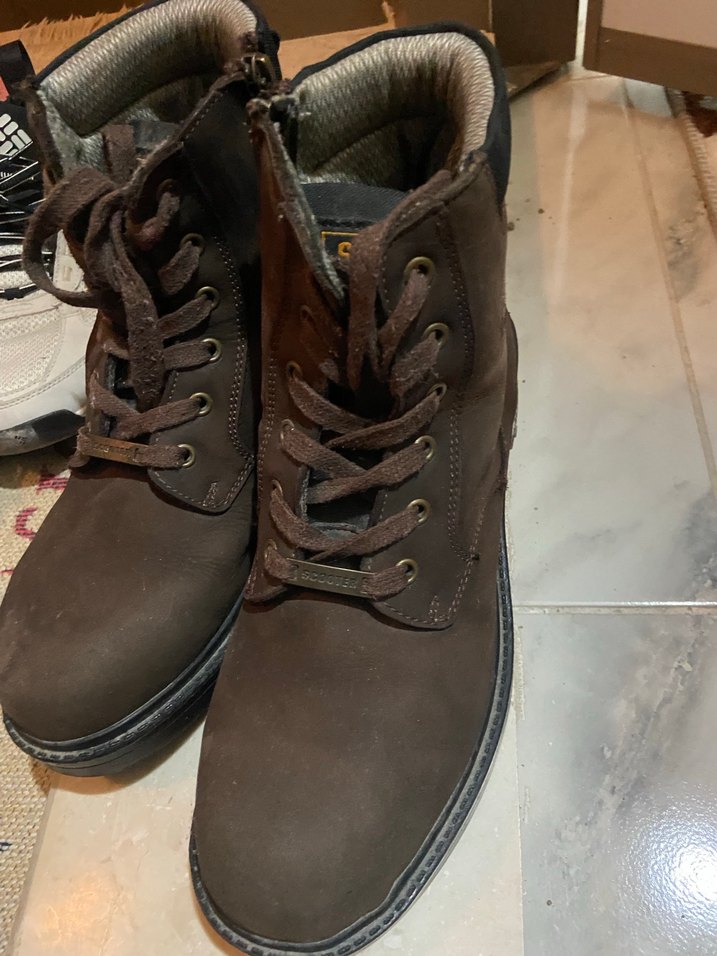 Kahverengi Deri Erkek Botları Tokalı - Görsel 2