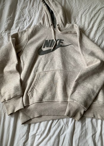 Gri Nike Kapüşonlu Sweatshirt