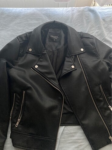siyah Deri ceket