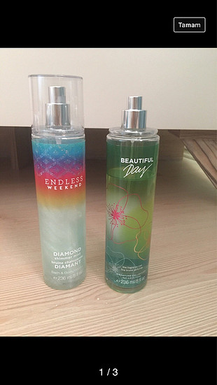 Bath & body works beautiful day ve endless weekend