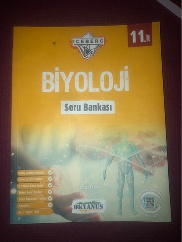 11. Sınıf Biyoloji Test Kitabı