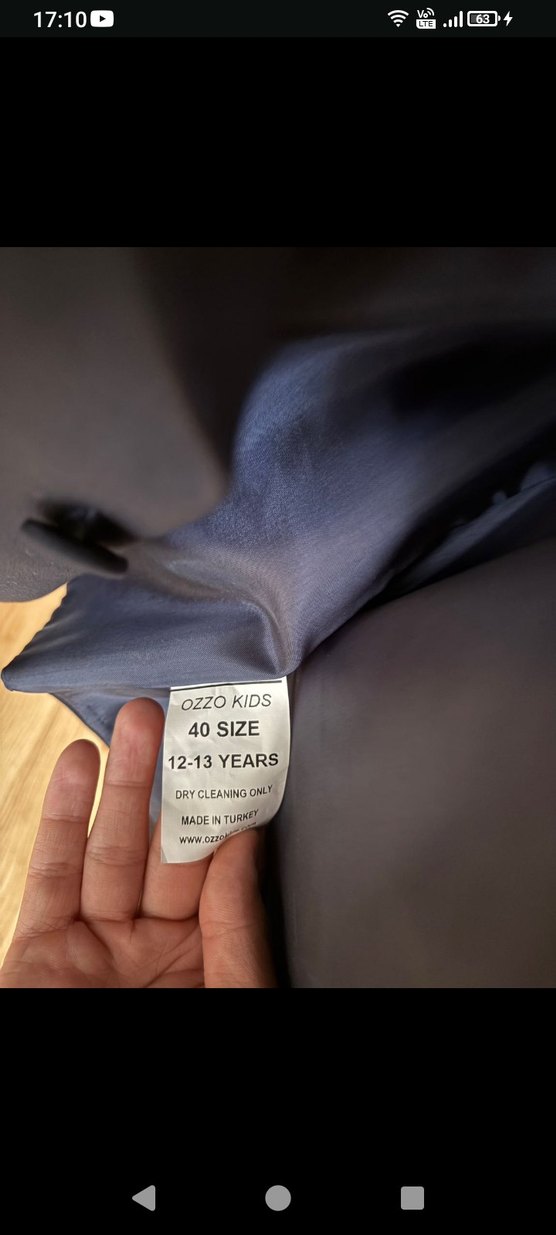 Klasik Lacivert Erkek  çocuk Takım Elbise - Görsel 3