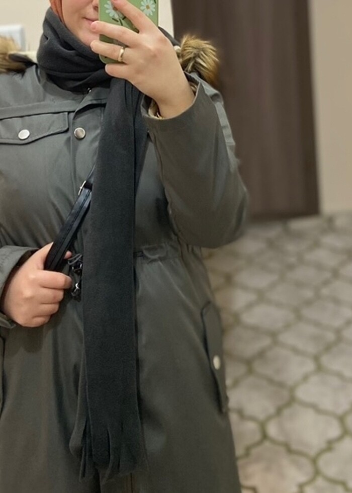 Koyu gri kürklü kaban - Görsel 2