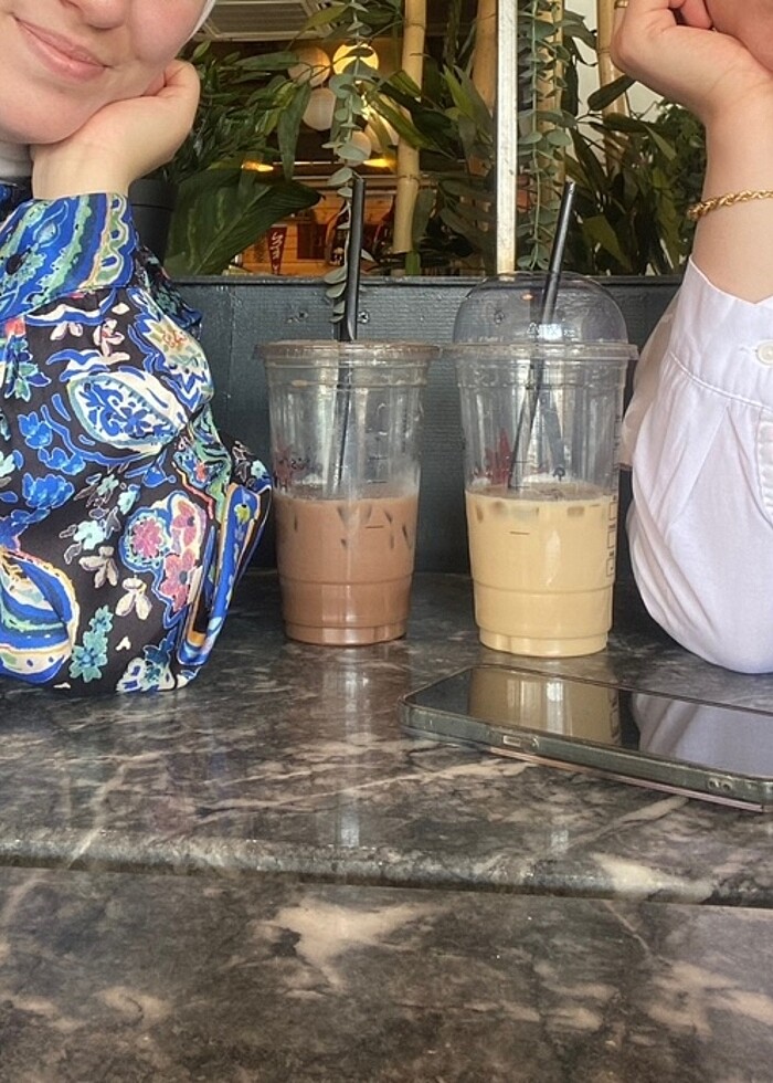 Karışık desen saten gömlek - Görsel 4