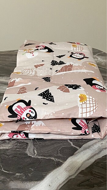 Penguen katlanabilir alt değiştirme minderi / bebek arabası mind - Görsel 5