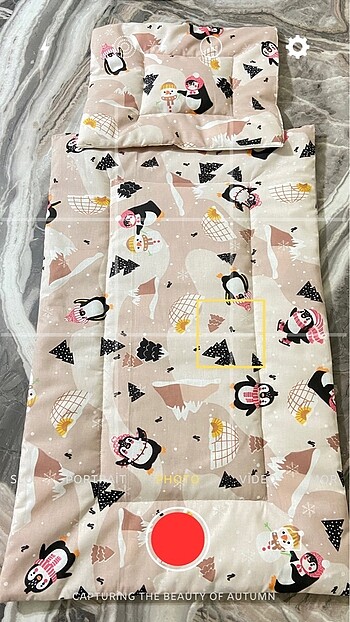 Penguen katlanabilir alt değiştirme minderi / bebek arabası mind - Görsel 10