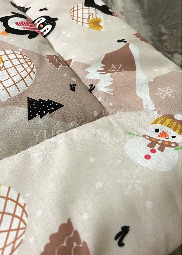 Penguen katlanabilir alt değiştirme minderi / bebek arabası mind - Görsel 4