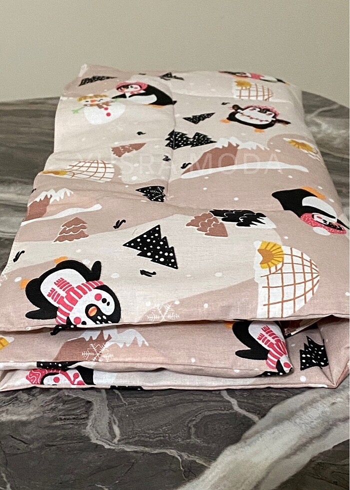 Penguen katlanabilir alt değiştirme minderi / bebek arabası mind - Görsel 5