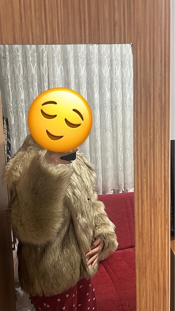 m Beden camel Renk Kürk