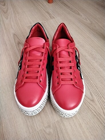 Gucci Gucci kırmızı sıfır ayakkabı