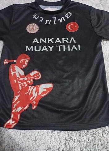 Muay Thai (Ankara) yazılı tişört