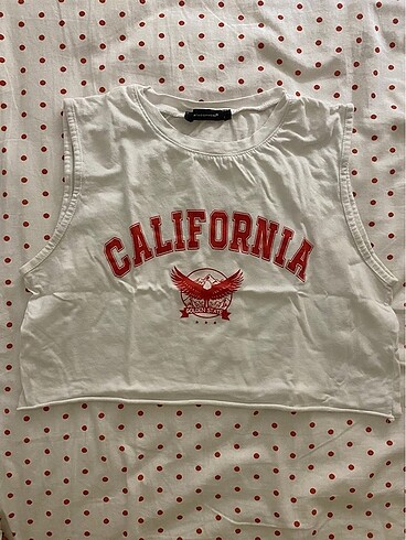 Beyaz Crop Top