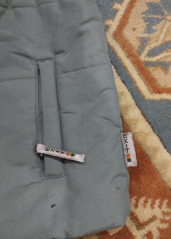 Gri Fermuarlı  Polar Yelek - Görsel 7