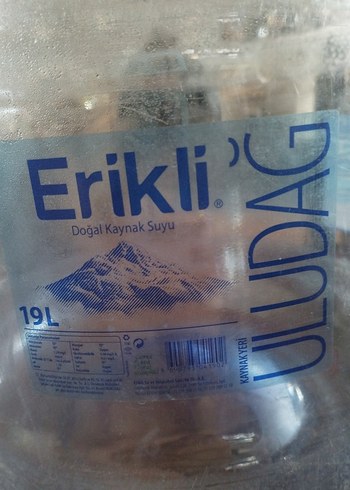 Diğer 19 lt Erikli damacana