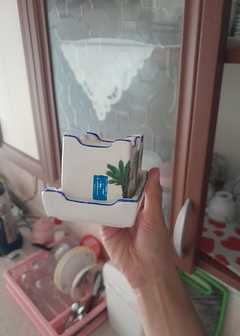 Diğer Beyaz Seramik Bodrum temalı baharatlık