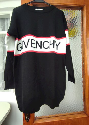 Givenchy Siyah Uzun Kollu Triko Tunik