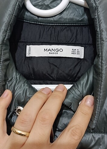 s Beden Mango mevsimlik mont