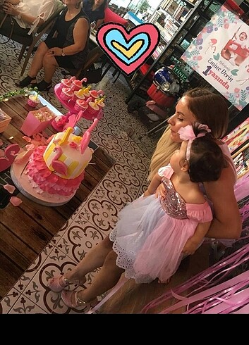 9-12 Ay Beden pembe Renk Pullu kız çocuk özel gün kıyafeti