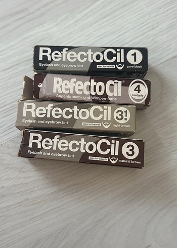 RefectoCil Gri Kaş kirpik boyası
