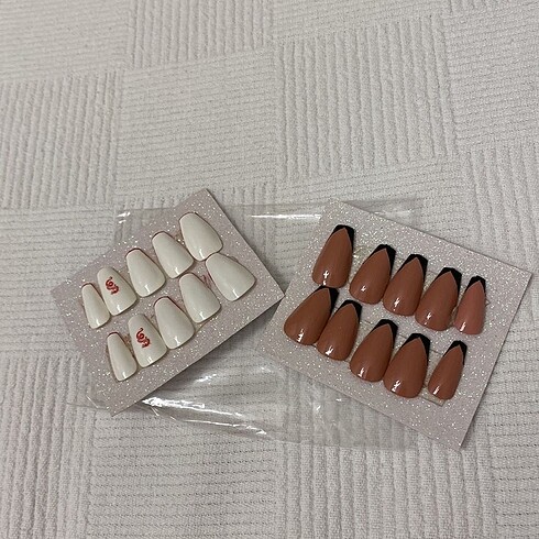 2?li takma tırnak seti