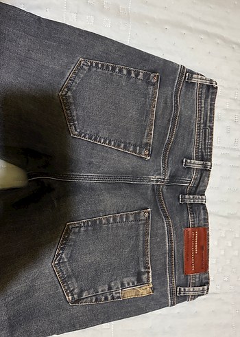 Diğer Erkek Gri Kot Pantolon Regular Fit