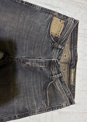 Erkek Gri Kot Pantolon Regular Fit