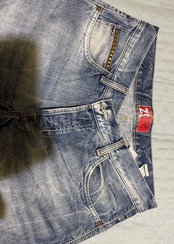 Zara Gri Mavi Erkek Jean