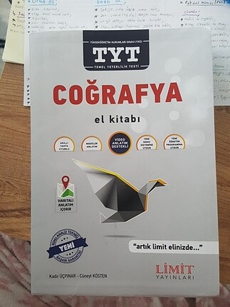 limit tyt coğrafya el kitabı