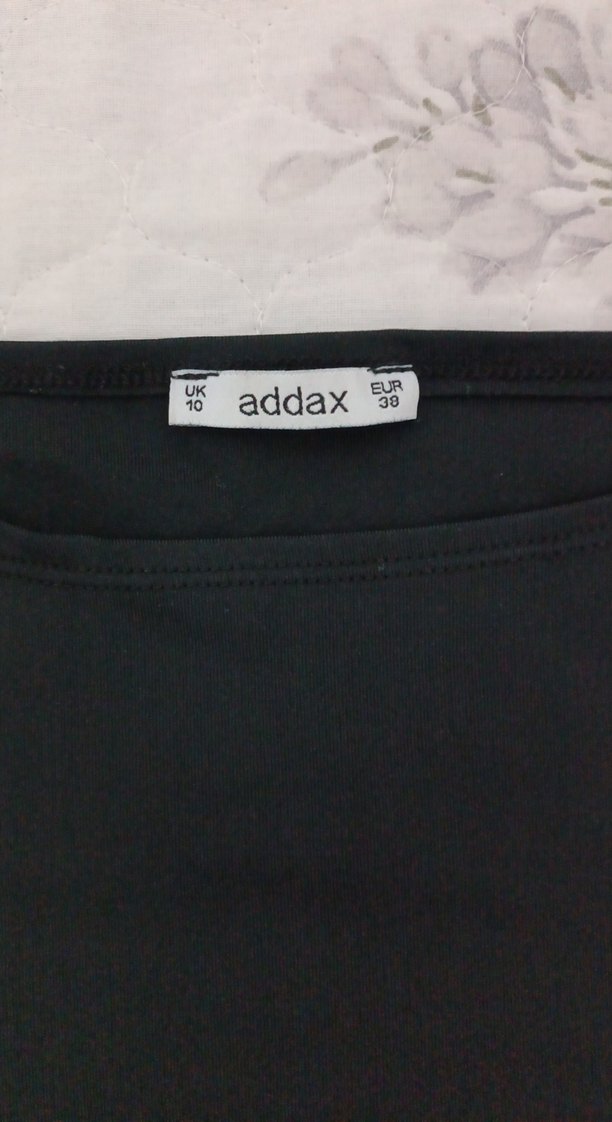 siyah uzun kollu crop - Görsel 2