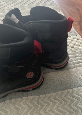 Timberland Gri Erkek Çocuk Sokak Tarzı Lastik Bot