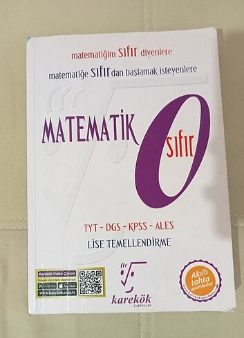 yks-tyt karekök matematik konu anlatımlı soru kitabı 