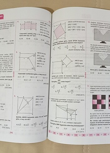 yks-tyt karekök geometri konu anlatımlı test kitabı
