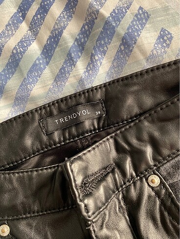 34 Beden gri Renk Trendyol Kot Pantolon