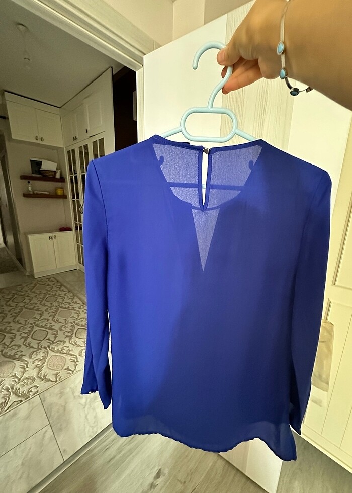 Şifon gömlek - Görsel 4