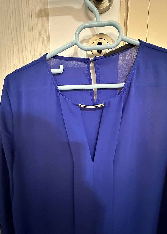 Şifon gömlek - Görsel 5