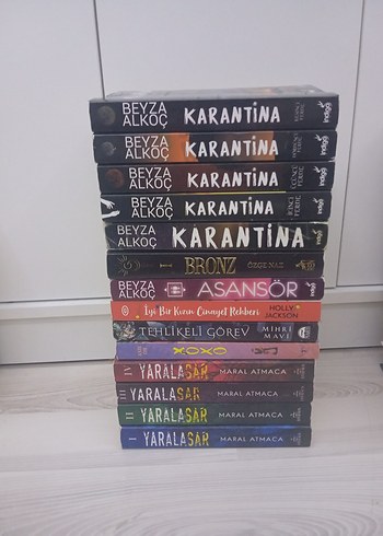 Karantina, Bronz, Asansör ve Yaralasar Roman Seti