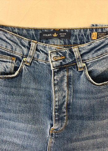 Colin's Colins Kadın Mavi Denim Normal Kesim Jean