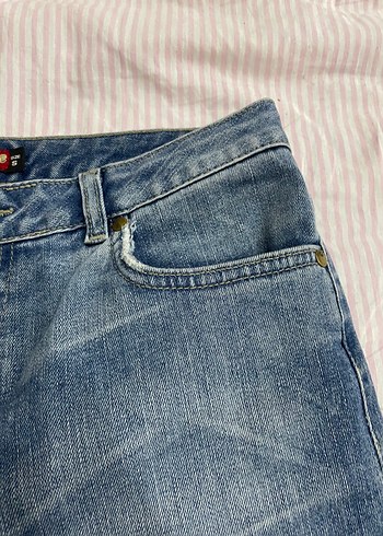 Vintage Denim Şort - Görsel 4