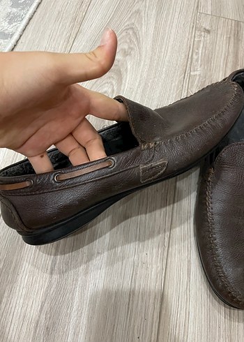 Kahverengi Deri Erkek Ayakkabı - Görsel 2