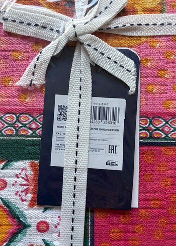 English Home Çok Renkli  Nevresim Takımı - Görsel 4