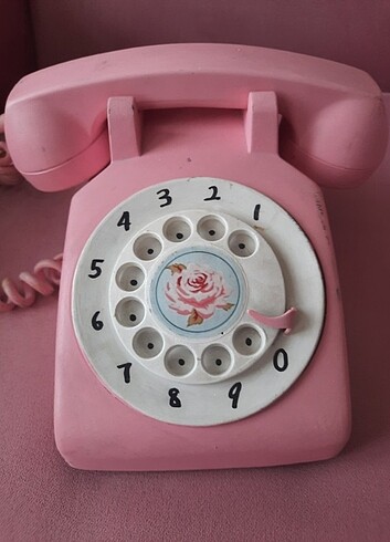  Beden pembe Renk Nostaljik telefon 