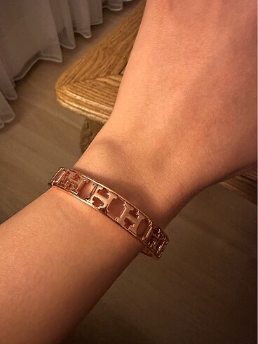 Hermes rose gold bileklik