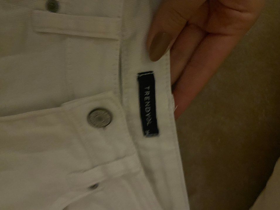 Kadın Beyaz Kot Jeans - Görsel 2